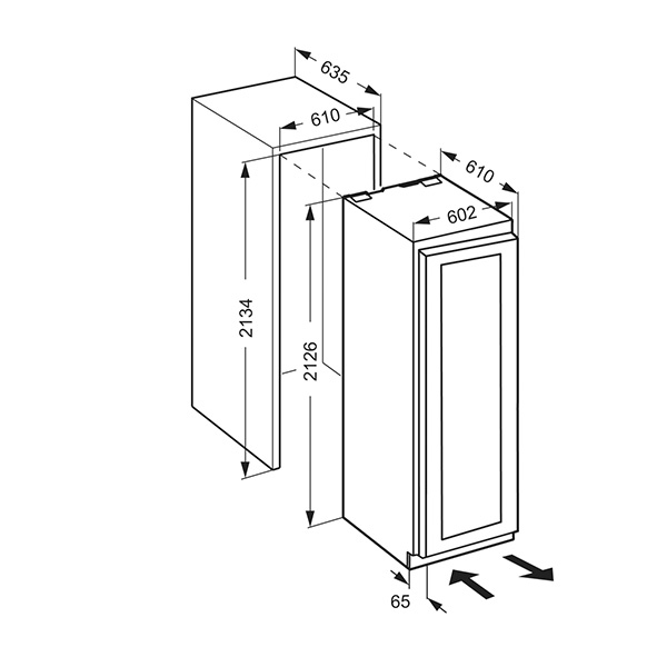 Liebherr Monolith EWT9275 Winecellar 2