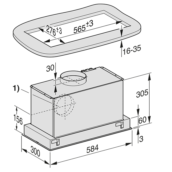 Miele DA2360 Canopy Hood 5