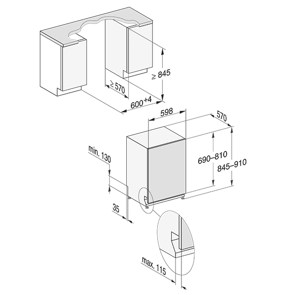 Miele G7165SCVIXXL Dishwasher 4