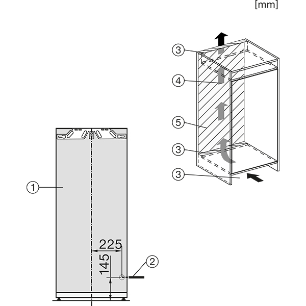 Miele K7433E Larder Fridge 5