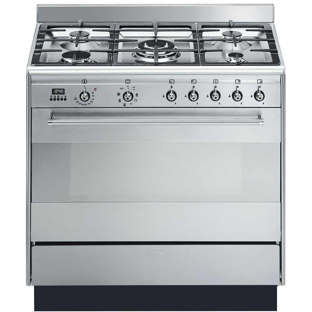 Smeg SUK91MFX9 Concert Dual Fuel Range Cooker 1