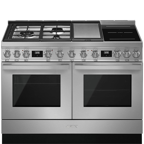 Smeg CPF120IGMPX Portofino Dual Fuel Range Cooker 1