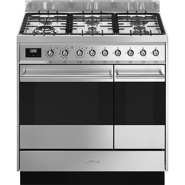 Smeg SY92PX9 Symphony Dual Fuel Range Cooker 1