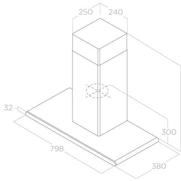 Elica GALAXYLED Chimney Hood 2