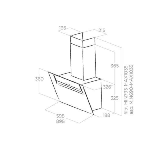 Elica Sheen 90 Chimney Hood 2