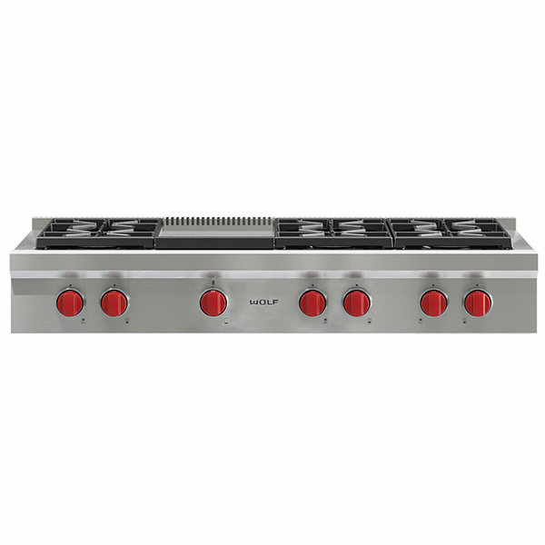 Wolf ICBSRT486G Gas RangeTop 1