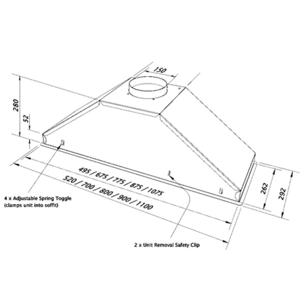 Westin Prime 520 Canopy Hood 2