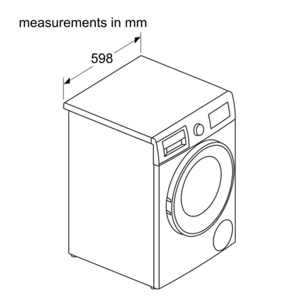 Bosch Series 4 WNA134U8GB Washer Dryer 2