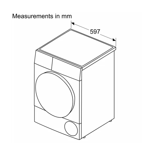 Bosch Serie 6 WQG24509GB Heat Pump Dryer 2