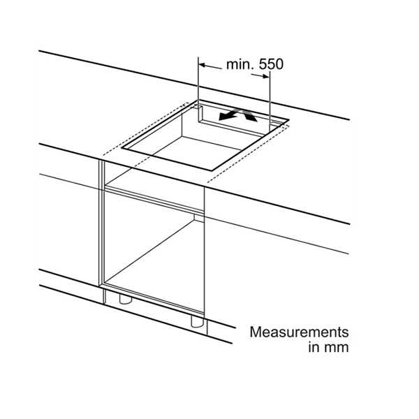 Bosch Serie 4 PIE631BB5E Induction Hob 2