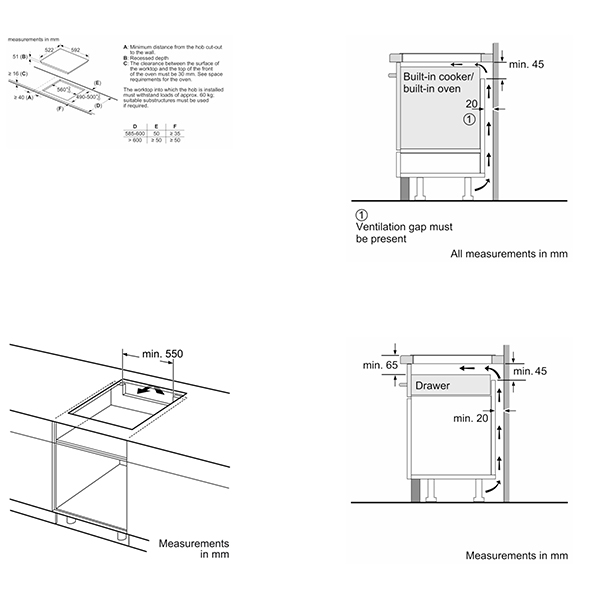 Bosch Serie 4 PUE611BB5B Induction Hob 2