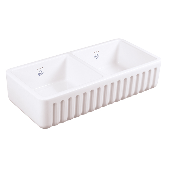 Shaws Ribchester 800 Double Bowl Belfast Sink 1