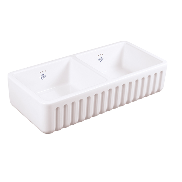 Shaws Ribchester 1000 Double Bowl Belfast Sink 1