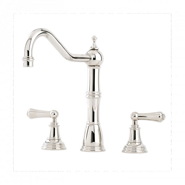 Perrin & Rowe Alsace 4771 3 Hole Tap with Levers 1