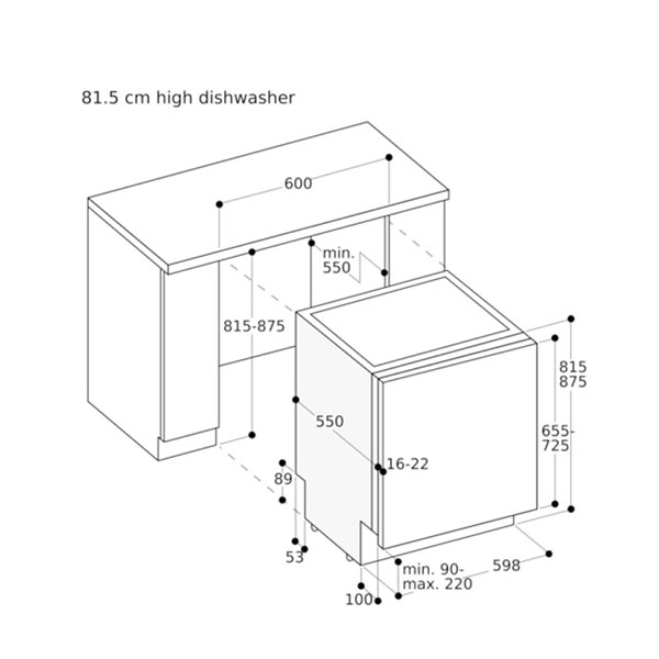 Gaggenau 400 Series DF480101 Dishwasher 2