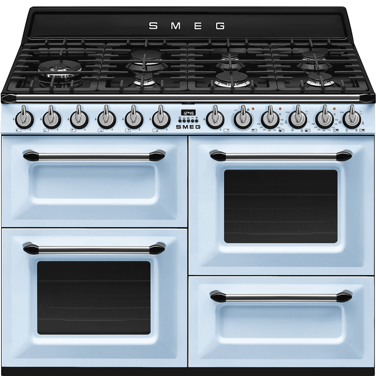 Smeg TR4110AZ 110cm Victoria Dual Fuel Multifunction Range Cooker 1