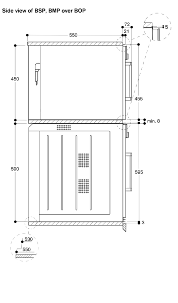 Gaggenau 200 Series BMP250110 Microwave Combi 3