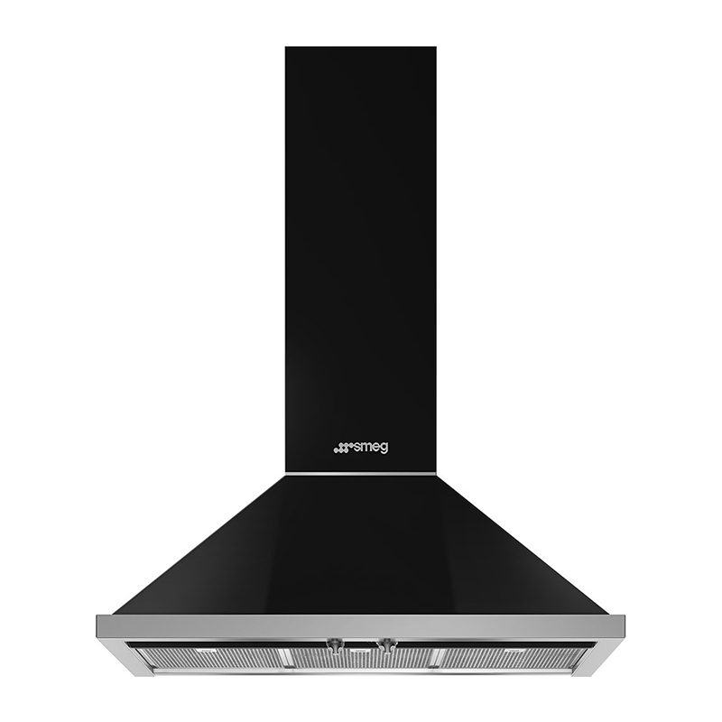 Smeg KPF9BL Portofino Chimney Hood 1