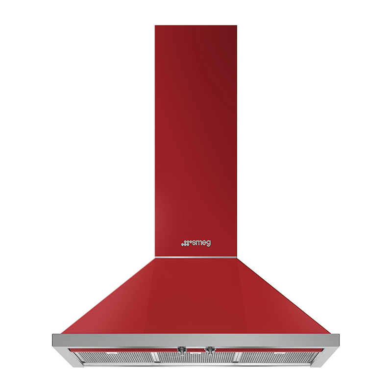 Smeg KPF9RD Portofino Chimney Hood 1