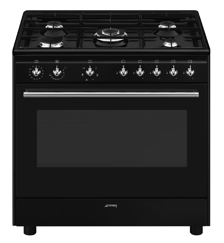 Smeg CX91GMBL concert Dual Fuel Cooker 1