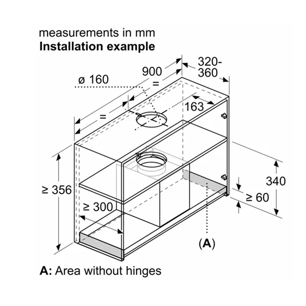 Siemens iQ500 LJ97BAM60B Canopy Hood 2