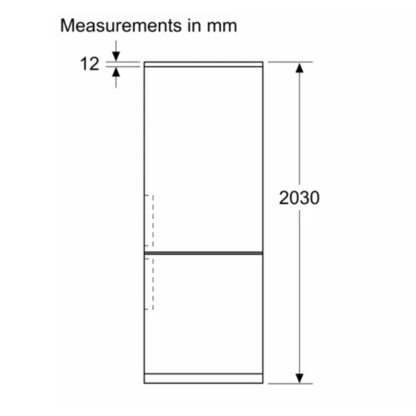 Siemens iQ300 KG49NXXDF Fridge Freezer 2