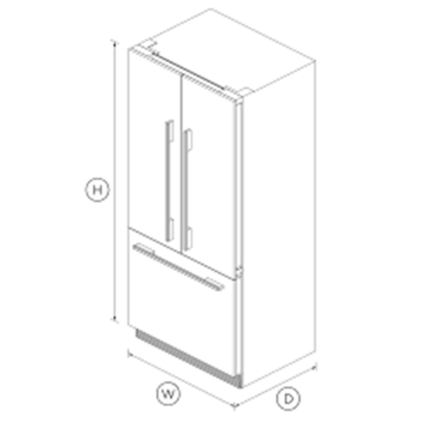 Fisher & Paykel Series 7 RF610ADX6 Fridge Freezer 2