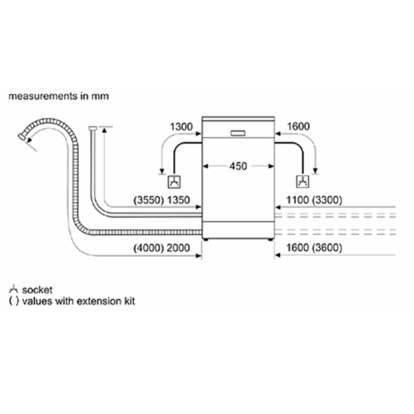 Bosch Series 4 SPS4HMI49G Slimline Dishwasher 2