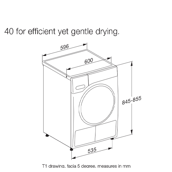 Miele TWC660WP Heat Pump Dryer 2