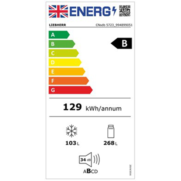 Liebherr Plus CNsdb5723 Fridge Freezer 3