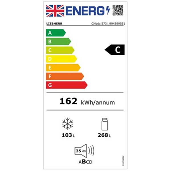 Liebherr Plus CNbdc 573i Fridge Freezer 3
