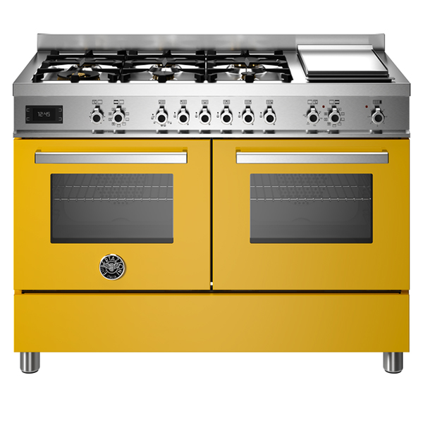 Bertazzoni Professional PRO126G2EGIT Dual Fuel Range Cooker 1