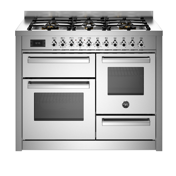 Bertazzoni Professional PRO116L3EXT Dual Fuel Range Cooker 1