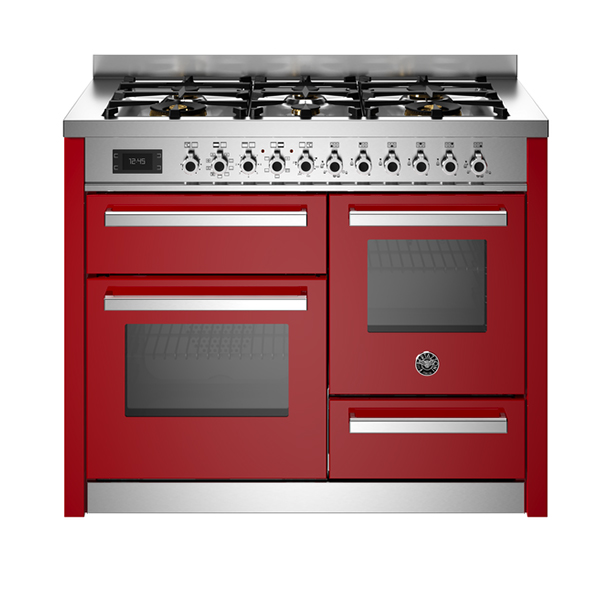 Bertazzoni Professional PRO116L3EROT Dual Fuel Range Cooker 1