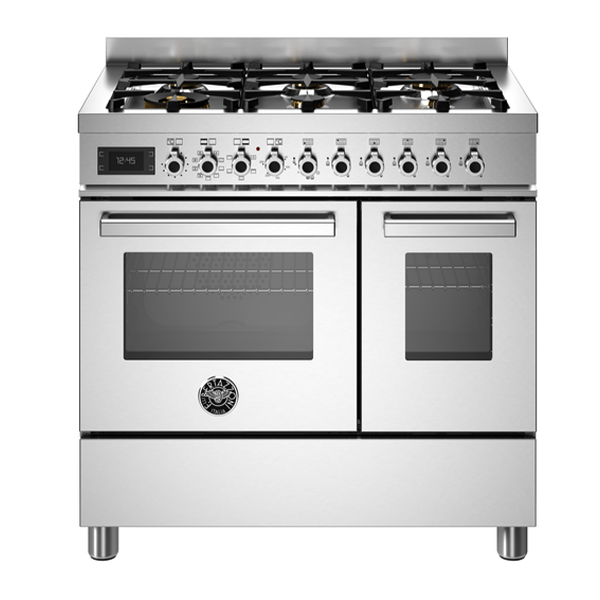 Bertazzoni Professional PRO96L2EXT Dual Fuel Range Cooke 1