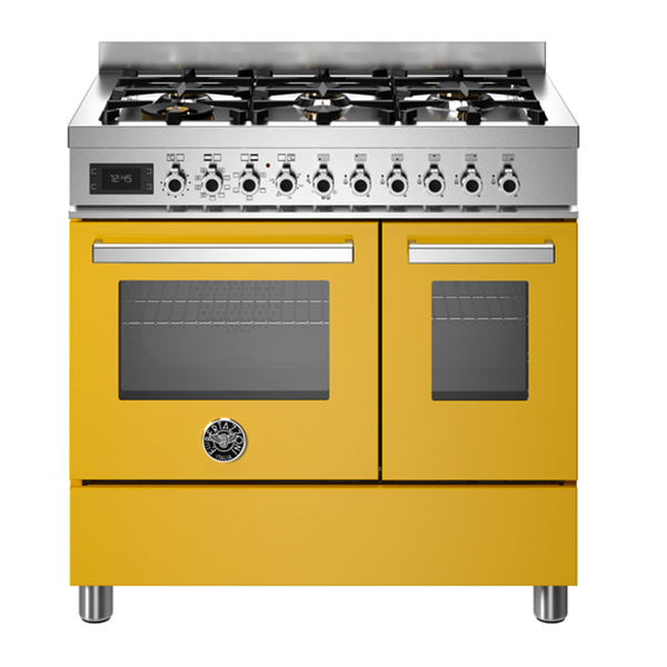 Bertazzoni Professional PRO96L2EGIT Dual Fuel Range Cooker 1