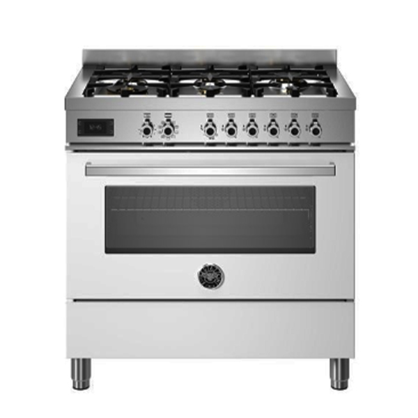 Bertazzoni Professional PRO96L1EBIT Dual Fuel Range Cooker 1