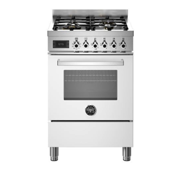 Bertazzoni Professional PRO64L1EBIT Dual Fuel Range Cooker 1