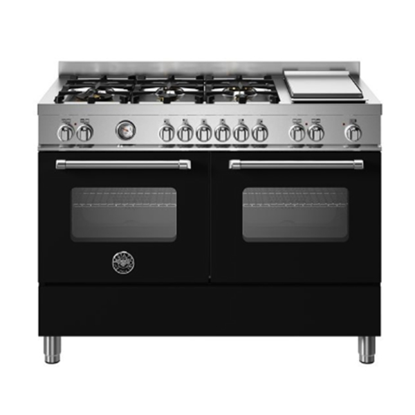 Bertazzoni Master Deluxe MAS126G2ENET Dual Fuel Range Cooker 1