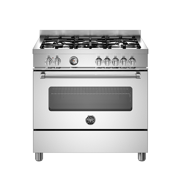 Bertazzoni Master MAS95C1EXC Dual Fuel Range Cooker 1