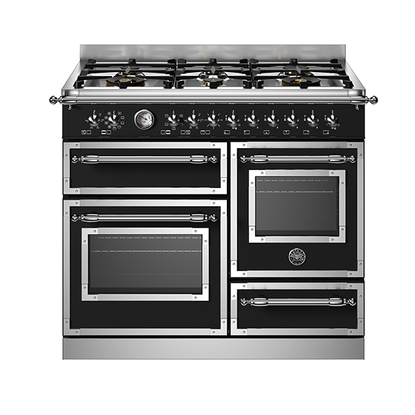 Bertazzoni Heritage HER106L3ENET Dual Fuel Range Cooker 1