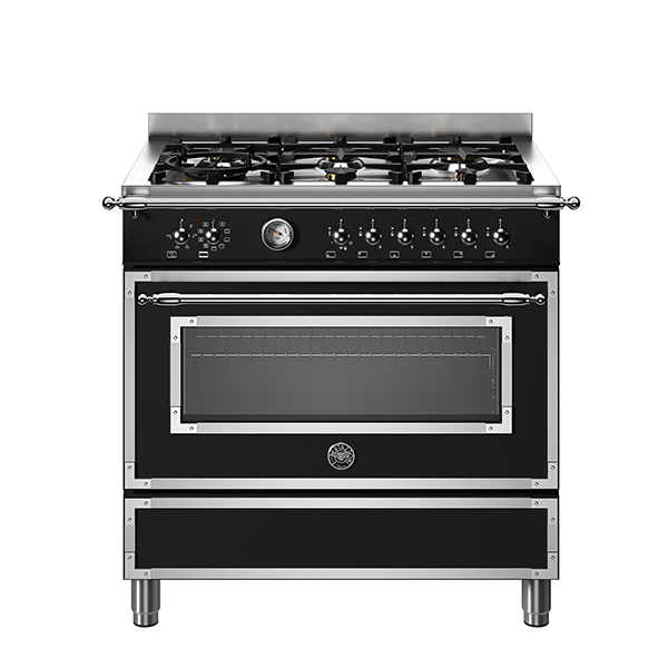 Bertazzoni Heritage HER96L1ENET Dual Fuel Range Cooker 1