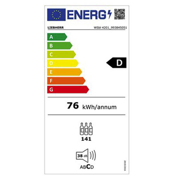 Liebherr GrandCru WSbl4201 Winecellar 2