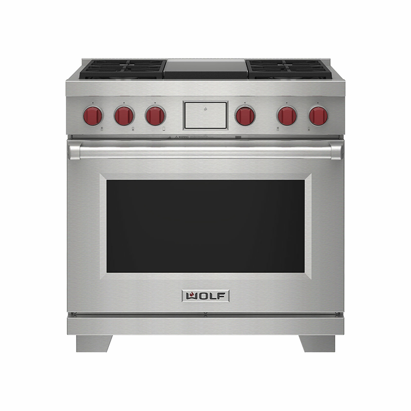 Wolf ICBDF36450G Dual Fuel Range Cooker 1