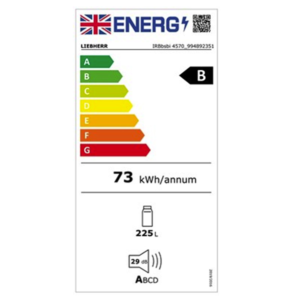 Liebherr Peak IRBbsbi4570 (bx) Larder Fridge inc BioFresh 2