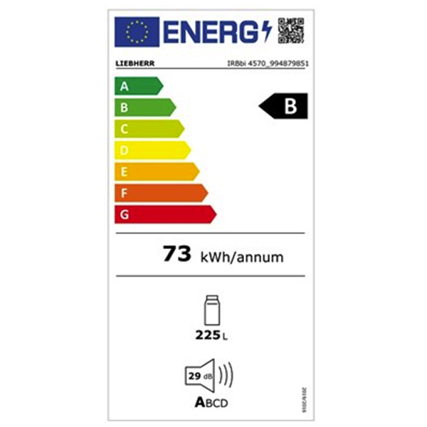 Liebherr Peak IRBbi4570 Larder Fridge inc BioFresh 2
