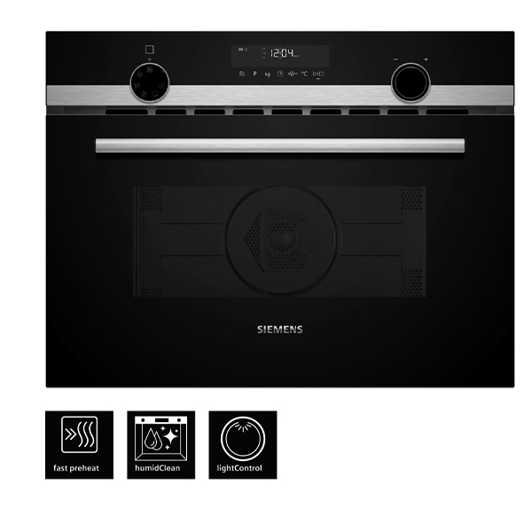 Siemens iQ500 CM585AGS1B Microwave Combi 1