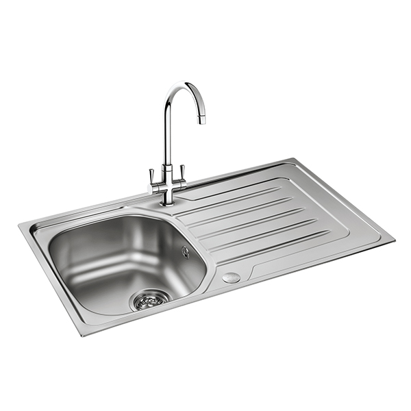 Carron Phoenix ONDA90 Inset Sink & Drainer 1