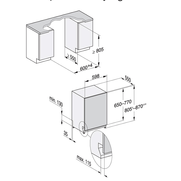 Miele G5450SCVi Dishwasher 2