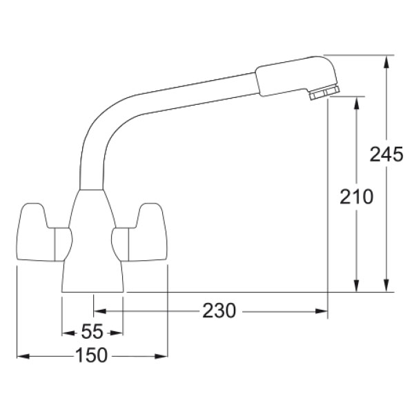 Franke Davos Tap 2
